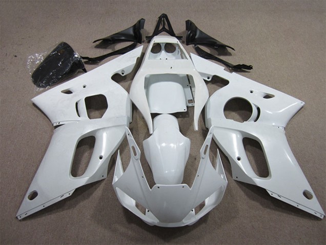 Carene Moto Yamaha YZF R6 1998-2002 - Bianco