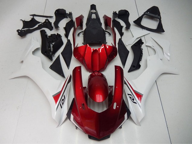 Carena Moto Yamaha YZF R1 2015-2019 - Bianco Rosso Nero