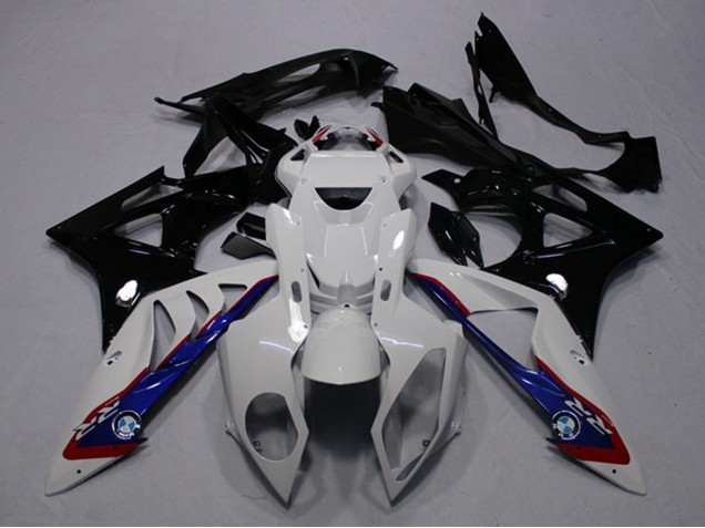 Carene Moto BMW S1000RR 2009-2014 - Bianco Blu Nero Lucido