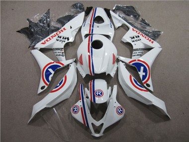 Carene Moto Honda CBR600RR 2007-2008 - Bianco Blu Rosso R