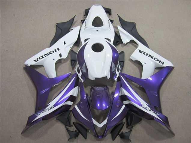 Carene Moto Honda CBR600RR 2007-2008 - Bianco Viola