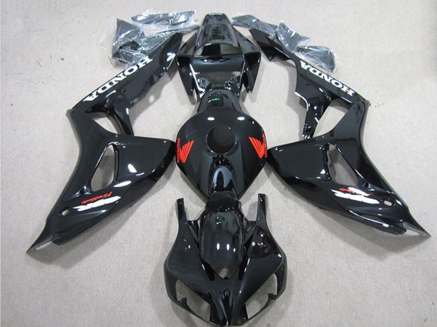 Carene Moto Honda CBR1000RR 2006-2007 - Nero Lucido Rosso