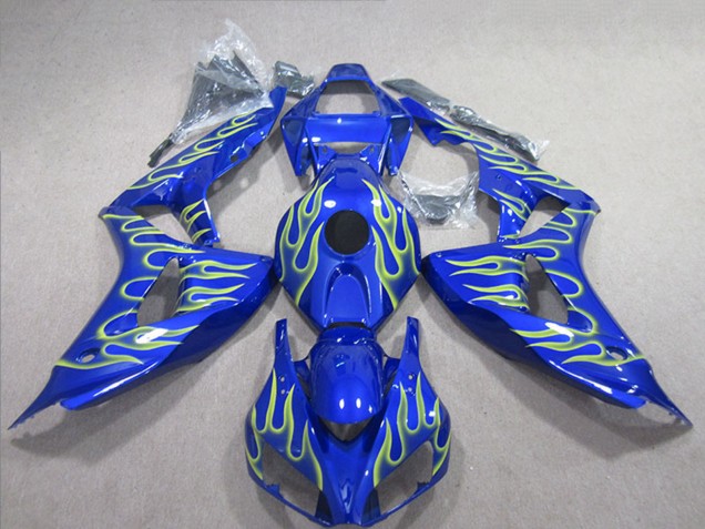 Carene Moto Honda CBR1000RR 2006-2007 - Blu Verde Fiamma