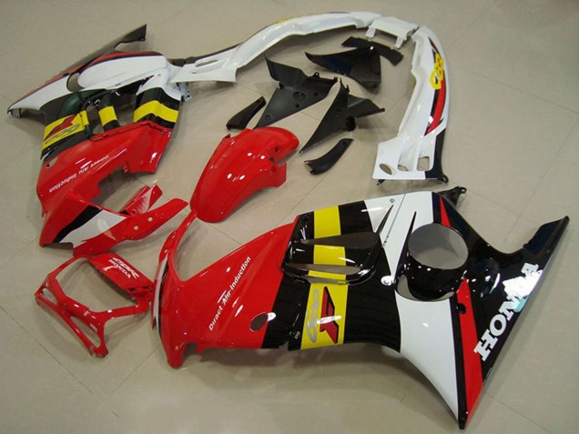 Carene Moto Honda CBR600 F3 1995-1996 - Bianco Rosso Giallo Nero Lucido
