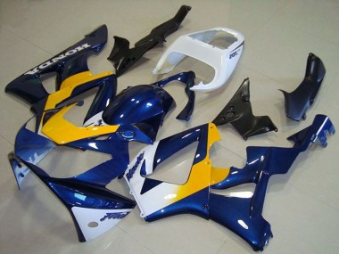 Carene Moto Honda CBR900RR 929 2000-2001 - Bianco Blu Giallo
