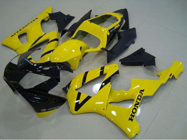 Carena Moto Honda CBR900RR 929 2000-2001 - Giallo Nero Lucido