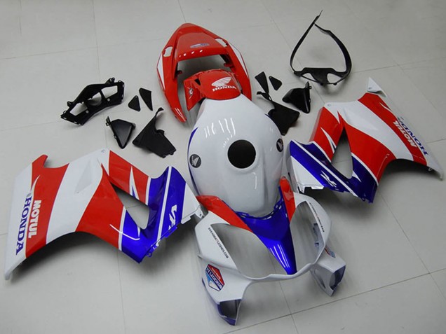 Carene Moto Honda VFR 800 2002-2013 - Bianco Rosso Blu