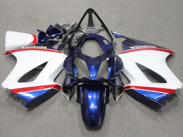 Carena Moto Honda VFR 800 2002-2013 - Bianco Blu Rosso