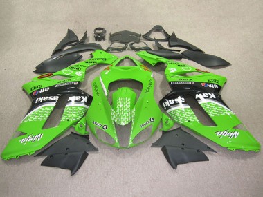 Carene Moto Kawasaki ZX6R 2007-2008 - Verde Touch4 4