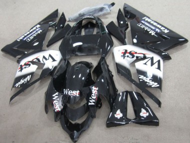 Carene Moto Kawasaki ZX10R 2004-2005 - Nero West Ninja