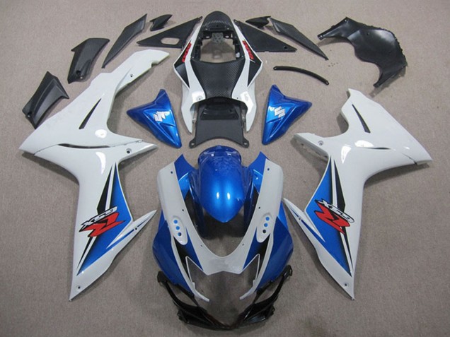 Carene Moto Suzuki GSXR 600 2011-2024 - Bianco Blu Nero Rosso