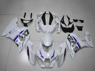 Carene Moto Suzuki GSXR 1000 2017-2024 - Bianco Blu