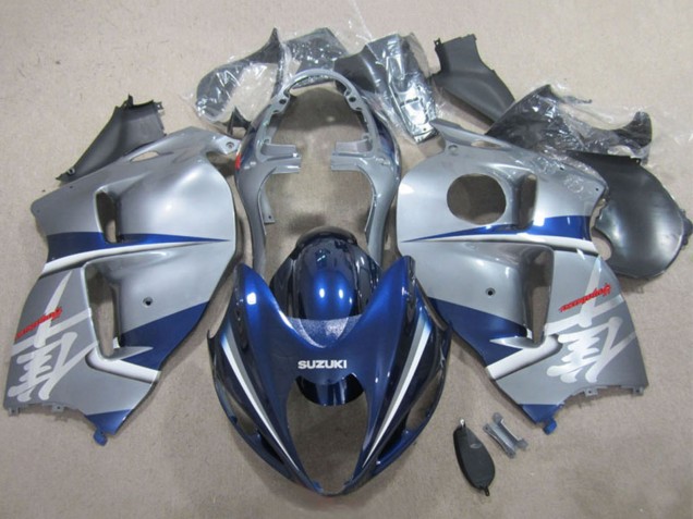 Carene Moto Suzuki GSXR 1300 Hayabusa 1996-2007 - Argento Blu