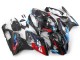 Carena Moto BMW S1000RR 2015-2016 - Blu Rosso Fibra di Carbonio