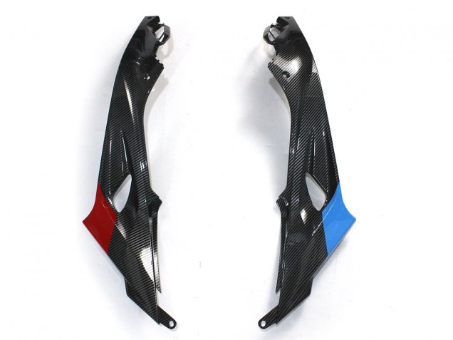 Carena Moto BMW S1000RR 2015-2016 - Blu Rosso Fibra di Carbonio