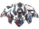 Carena Moto BMW S1000RR 2023-2024 - Blu Rosso Fibra di Carbonio