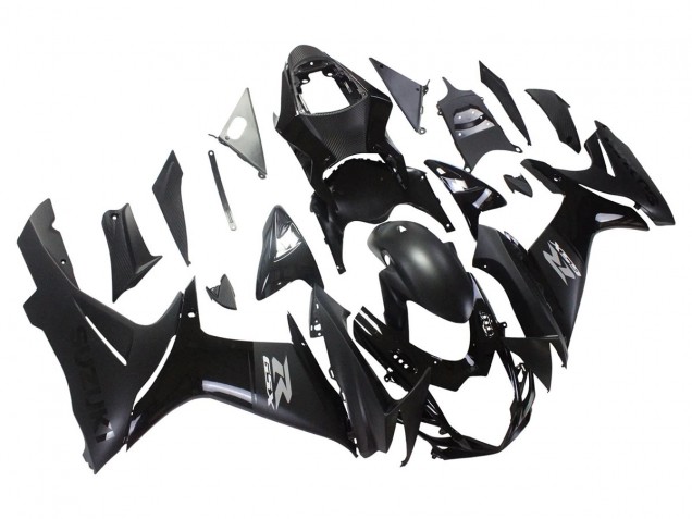 Carena Moto Suzuki GSXR 600/750 2011-2024 - Nero Opaco Nero Lucido