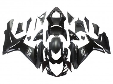 Carena Moto Suzuki GSXR 600/750 2011-2024 - Nero Opaco Nero Lucido