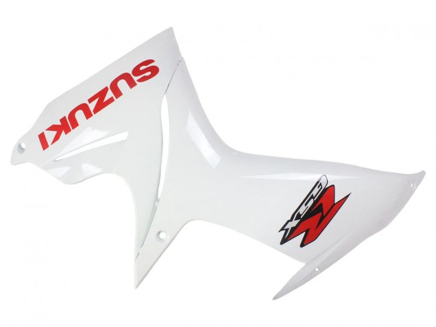Carena Moto Suzuki GSXR 600/750 2011-2024 - Bianco Nero Lucido Rosso Decal