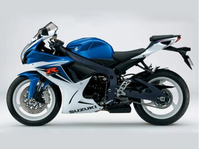Carena Moto Suzuki GSXR 600/750 2011-2024 - Blu Bianco