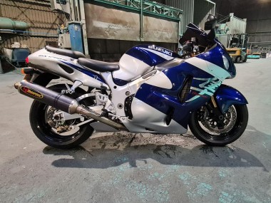 Carena Moto Suzuki GSXR 1300 Hayabusa 1996-2007 - Blu Bianco