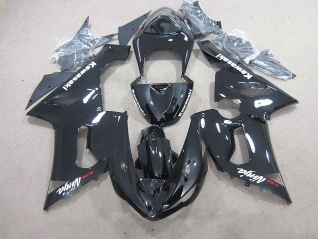Plastica Kawasaki ZX6R 05-06 - Nero Ninja 636 Plastica Kawasaki ZX6R 05-06 - Nero Ninja 636