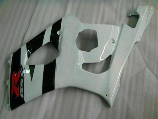 Plastica Suzuki GSXR 1000 K3 03-04 - Bianco Nero Plastica Suzuki GSXR 1000 K3 03-04 - Bianco Nero