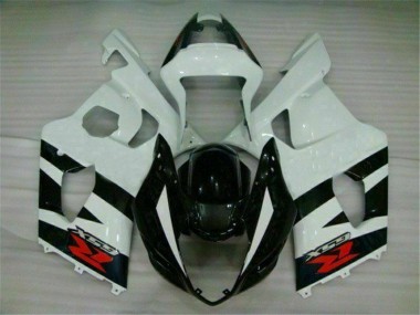 Plastica Suzuki GSXR 1000 K3 03-04 - Bianco Nero