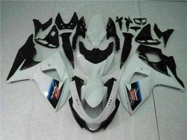 Plastica Suzuki GSXR 1000 K9 09-16 - Bianco Nero