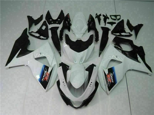 Plastica Suzuki GSXR 1000 K9 09-16 - Bianco Nero Plastica Suzuki GSXR 1000 K9 09-16 - Bianco Nero