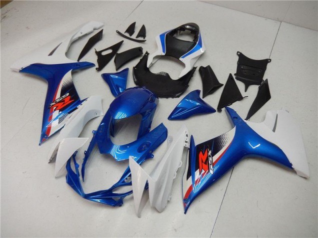 Plastica Suzuki GSXR 600 / 750 K11 11-24 - Blu Bianco Plastica Suzuki GSXR 600 / 750 K11 11-24 - Blu Bianco