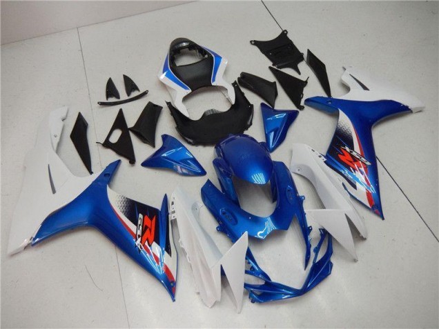 Plastica Suzuki GSXR 600 / 750 K11 11-24 - Blu Bianco Plastica Suzuki GSXR 600 / 750 K11 11-24 - Blu Bianco