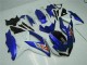 Plastica Suzuki GSXR 600 / 750 K8 08-10 - Blu Bianco Plastica Suzuki GSXR 600 / 750 K8 08-10 - Blu Bianco
