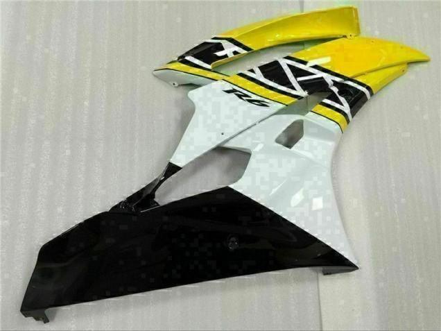 Plastica Yamaha R6 06-07 - Giallo Bianco Nero Plastica Yamaha R6 06-07 - Giallo Bianco Nero