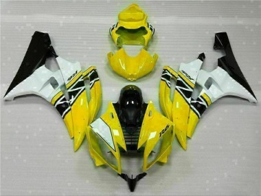 Plastica Yamaha R6 06-07 - Giallo Bianco Nero